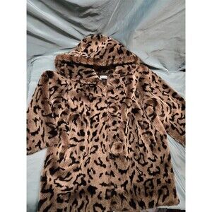 Vintage Harrods Fur Coat Girls Cheetah made in France